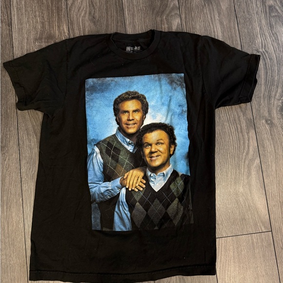 Vintage Other - Black Tee with Graphic Design